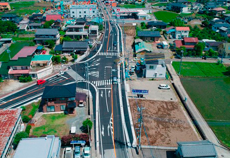 国道141号道路改良工事